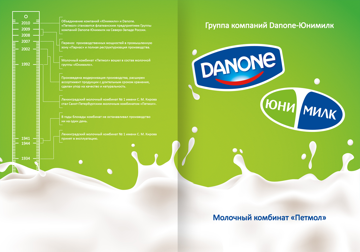 Danone презентация о компании