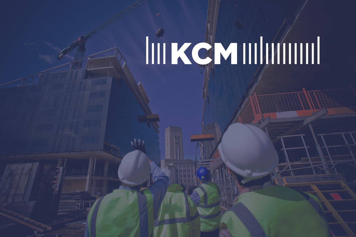 Логотип и стиль строительной компании КСМ